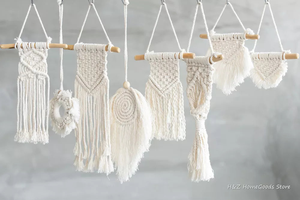 Bohemian Wall Hanging Hand-woven Tapestry Macrame