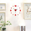 DIY Frameless Wall Clock