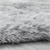 Silver Bubble Kiss Round Rug