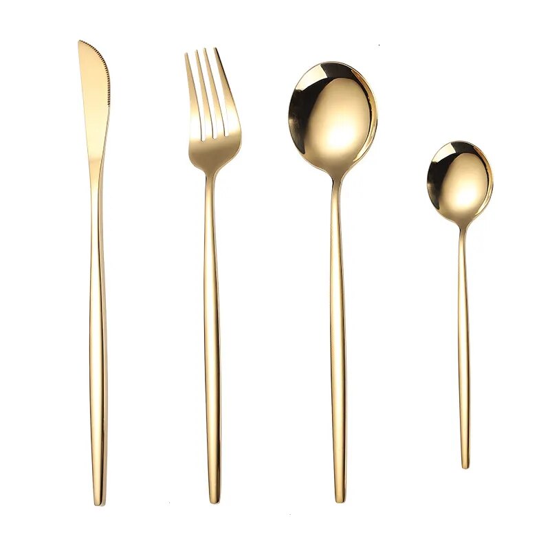 Stainless Steel Tableware Set