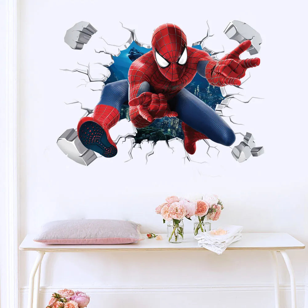 Marvel Superhero 3D Wall Stickers