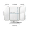 LED Trifold Makeup Mirror