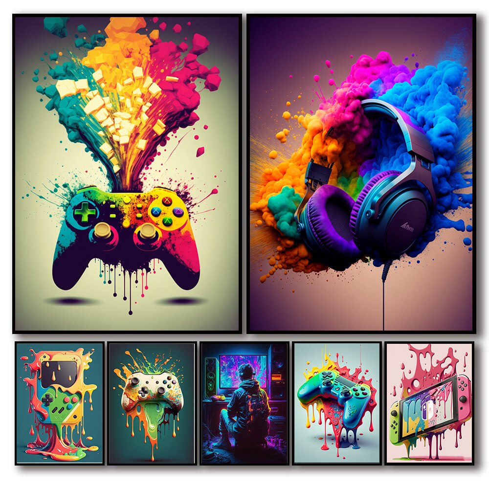 Gaming Canvas Art