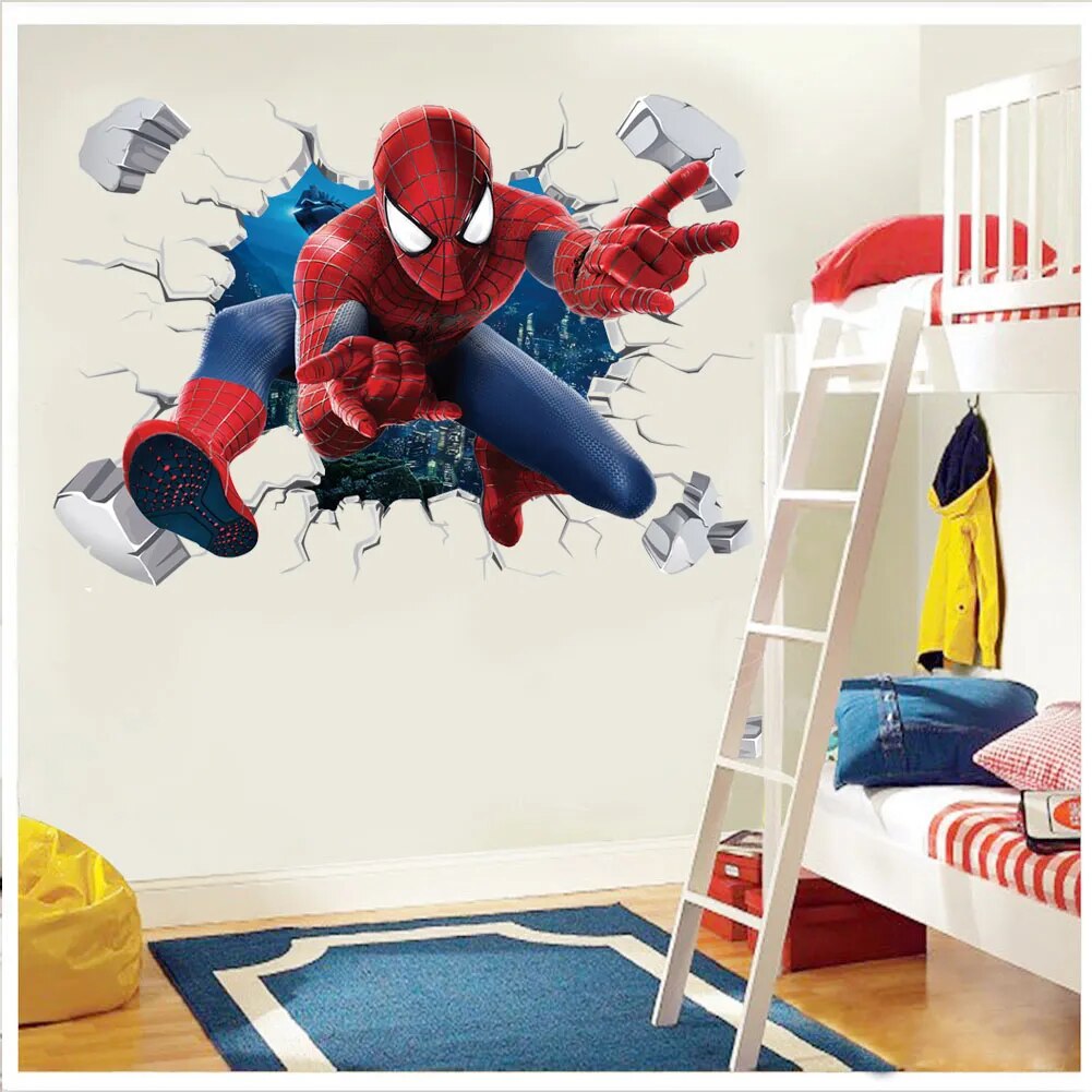 Marvel Superhero 3D Wall Stickers