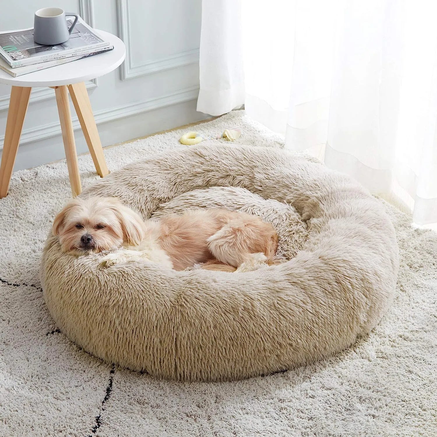 Super Cozy Pet Bed with Long Plush