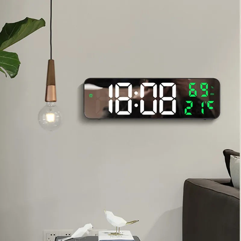 9 Inch Large Smart Digital Wall Clock