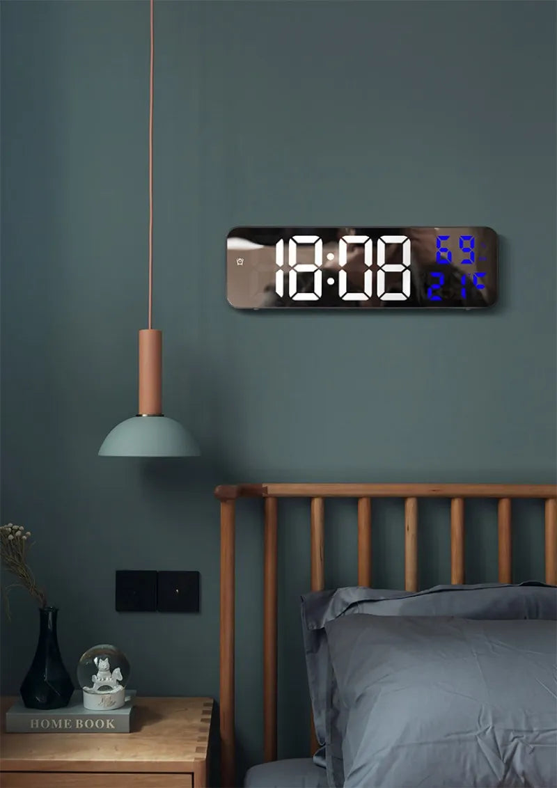 9 Inch Large Smart Digital Wall Clock