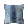 Blue Gray Abstract Pillow Cover