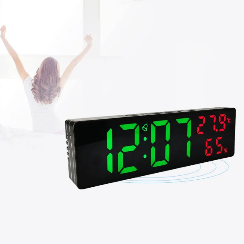 9 Inch Large Smart Digital Wall Clock