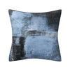 Blue Gray Abstract Pillow Cover