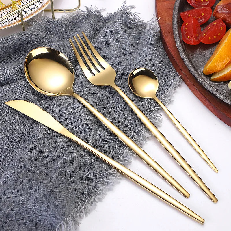 Stainless Steel Tableware Set