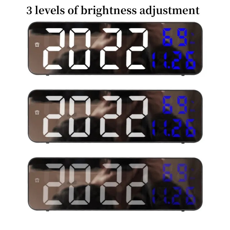 9 Inch Large Smart Digital Wall Clock