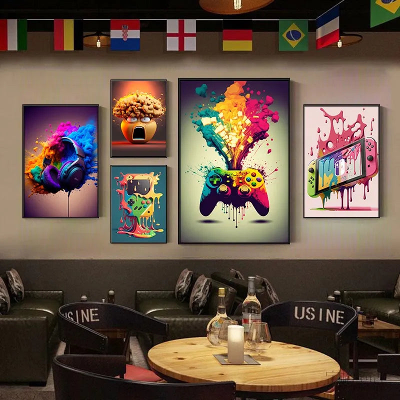 Gaming Canvas Art